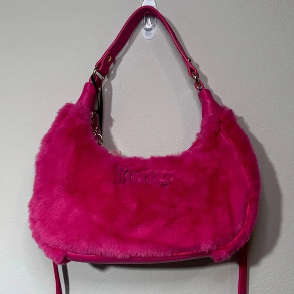 Juicy Couture Pink Flash Semi-Charmed Coho crossbody bag/purse - Picture 9 of 10